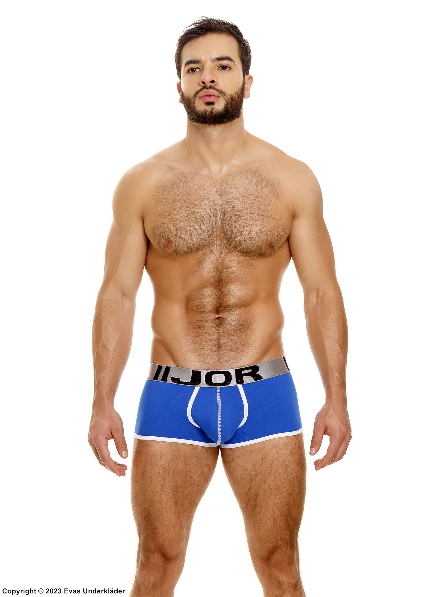 Men's boxer shorts, vertical stripes